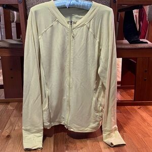 Lululemon Yellow Zip-Up Jacket